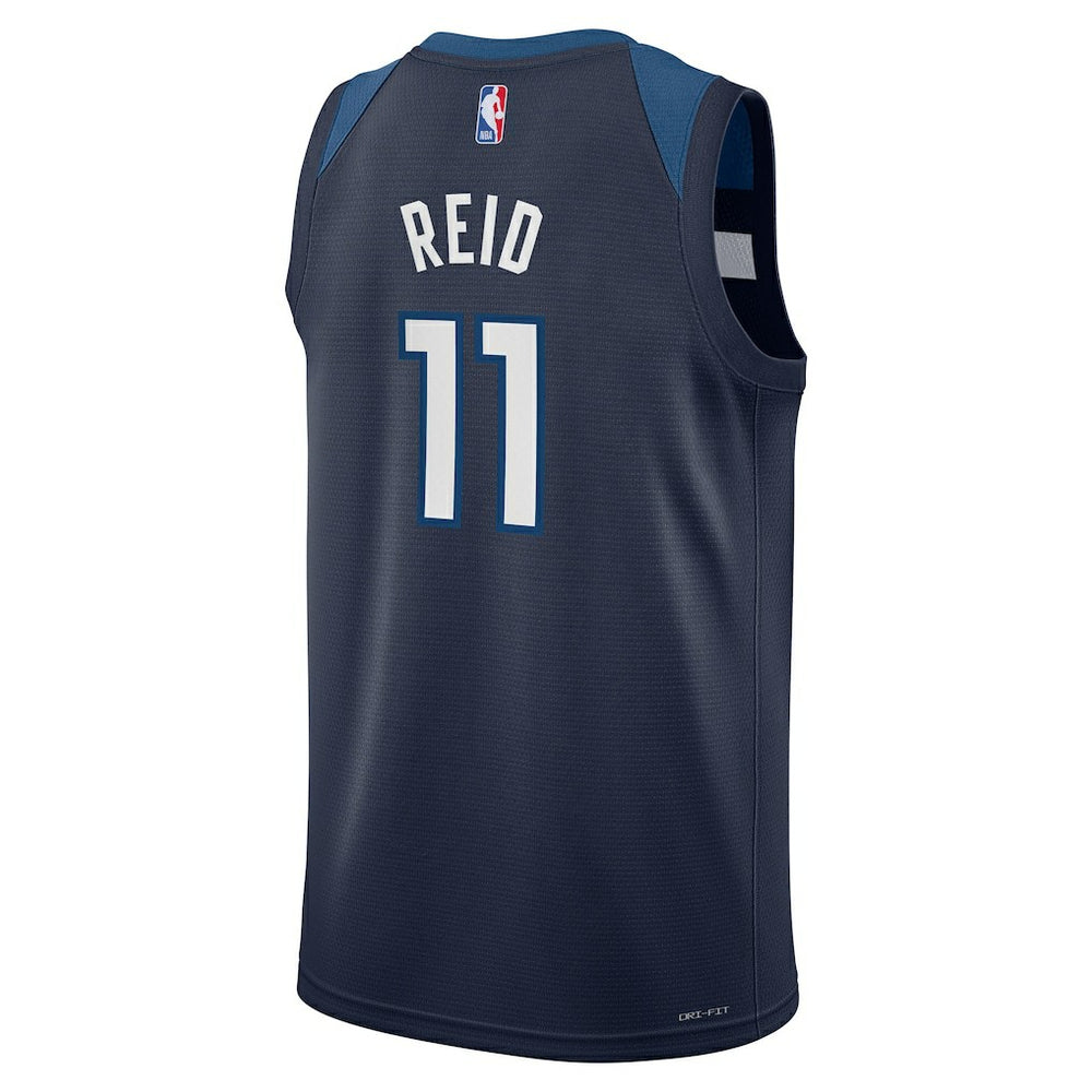 Nike - Naz Reid Minnesota Timberwolves Youth Swingman Jersey - Icon Edition - Navy