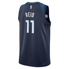 Nike - Naz Reid Minnesota Timberwolves Youth Swingman Jersey - Icon Edition - Navy