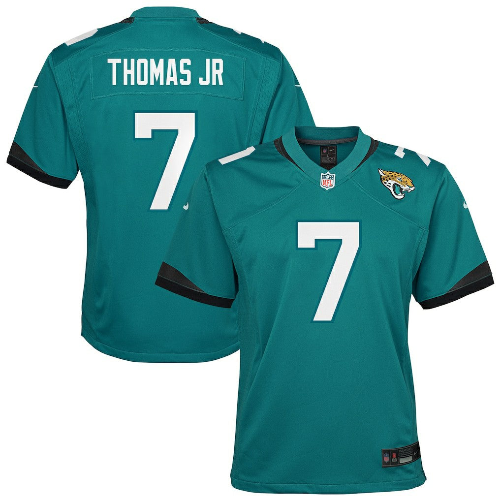 Brian Thomas Jr. Jacksonville Jaguars Youth Team Game Jersey Teal - Nike