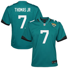 Brian Thomas Jr. Jacksonville Jaguars Youth Team Game Jersey Teal - Nike
