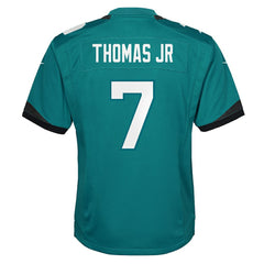 Brian Thomas Jr. Jacksonville Jaguars Youth Team Game Jersey Teal - Nike