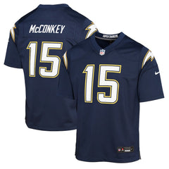 Ladd McConkey Los Angeles Chargers Youth Alternate Super Chargers Game Player Jersey Navy - Nike