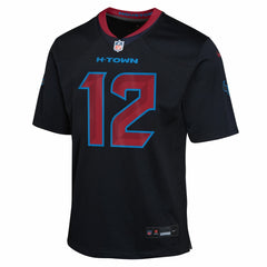 Nico Collins Houston Texans Youth Alternate Game Jersey Navy - Nike