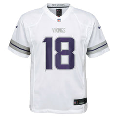 Justin Jefferson Minnesota Vikings Preschool Alternate Player Game Jersey White - Nike