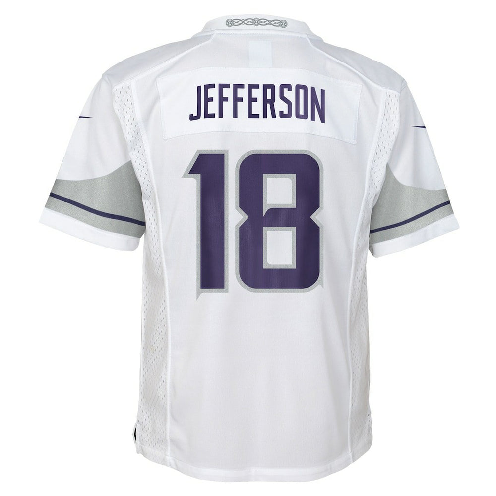 Justin Jefferson Minnesota Vikings Preschool Alternate Player Game Jersey White - Nike