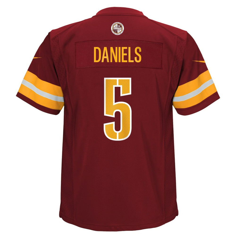 Jayden Daniels Washington Commanders Preschool Team Player Game Jersey Burgundy - Nike