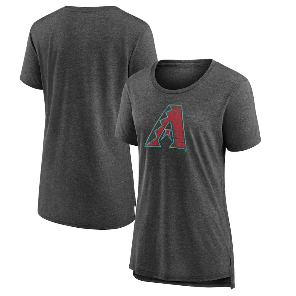 Arizona Diamondbacks Women's Weathered Official Logo Tri-Blend T-Shirt Near Me