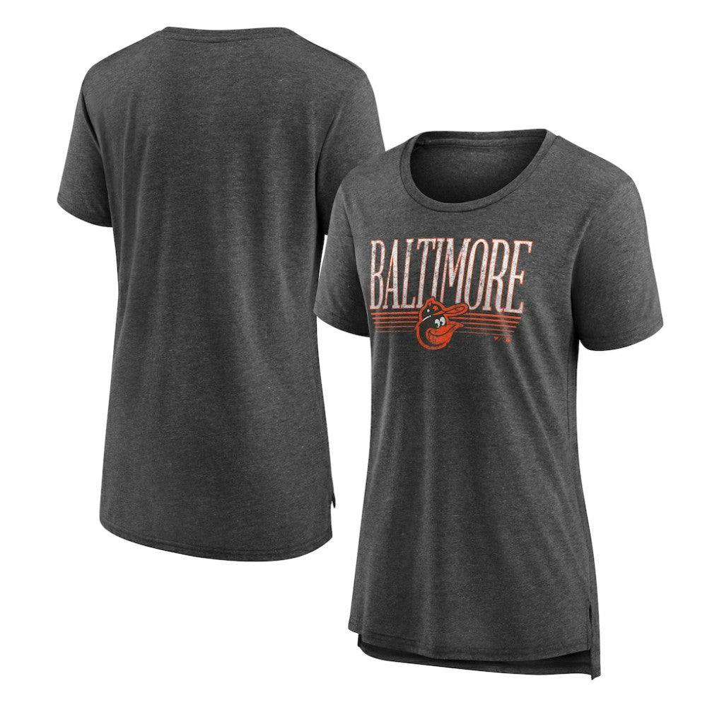 Baltimore Orioles Women's Toppler Tri-Blend T-Shirt Clearance