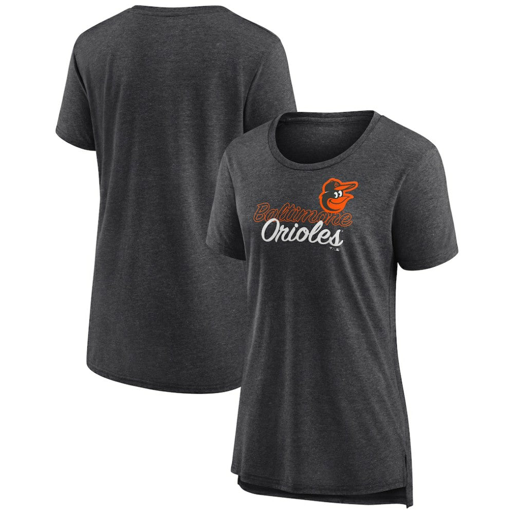 Baltimore Orioles Women's Practice Time Tri-Blend T-Shirt discount