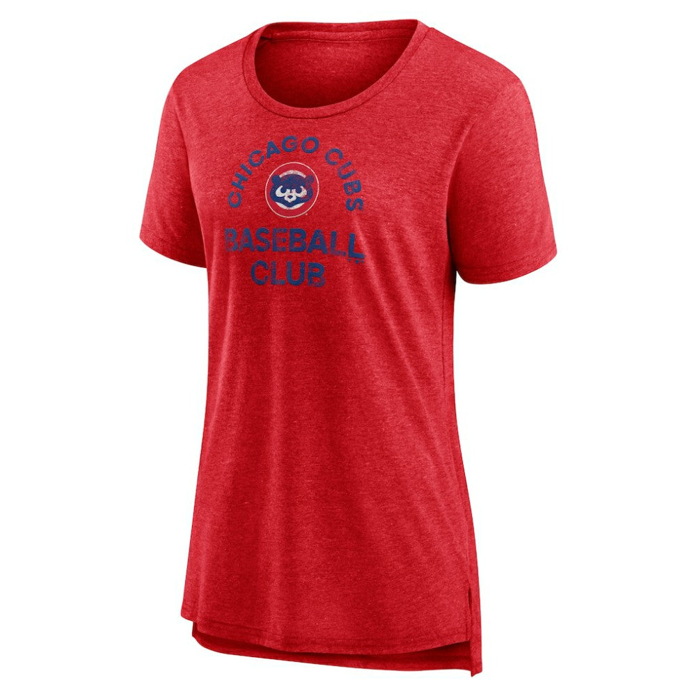 Chicago Cubs Women's Selected First Tri-Blend T-Shirt Online