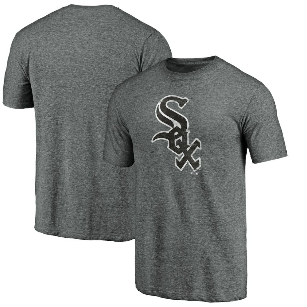 Chicago White Sox Weathered Official Logo Tri-Blend T-Shirt Near Me