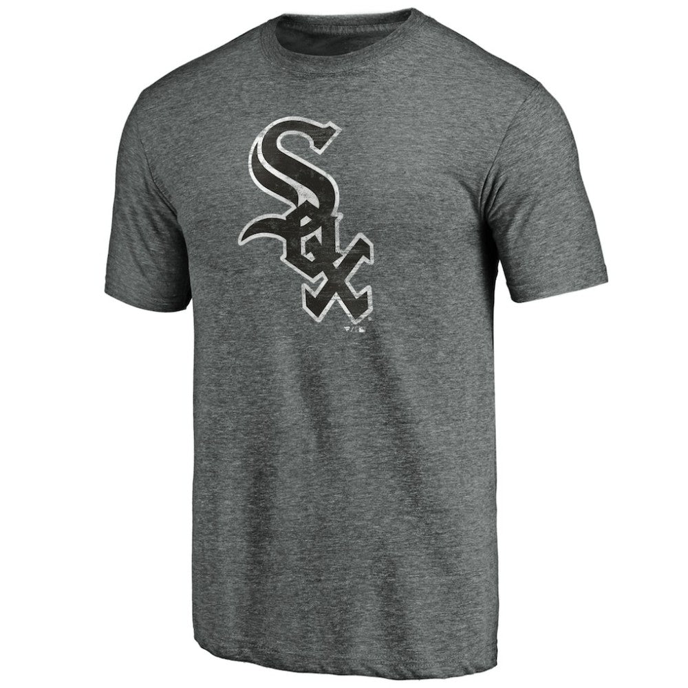 Chicago White Sox Weathered Official Logo Tri-Blend T-Shirt Near Me