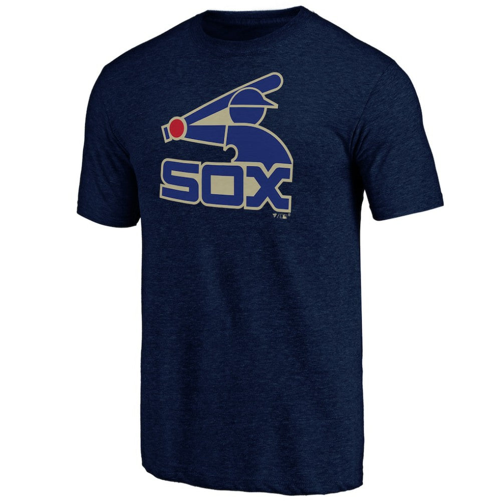 Chicago White Sox Cooperstown Official Logo Tri-Blend T-Shirt Clearance
