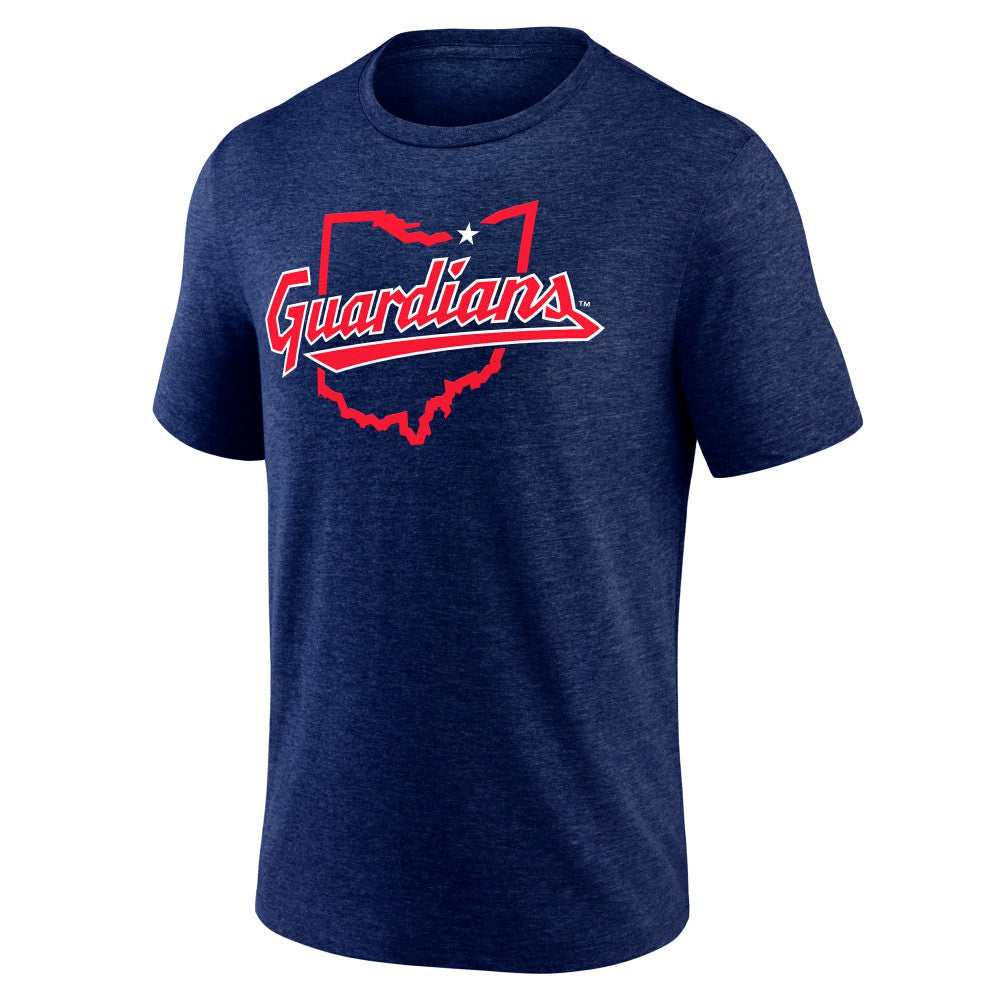 Cleveland Guardians State Guard Tri-Blend T-Shirt Clearance