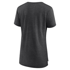 Colorado Rockies Women's Weathered Official Logo Tri-Blend T-Shirt On Sale