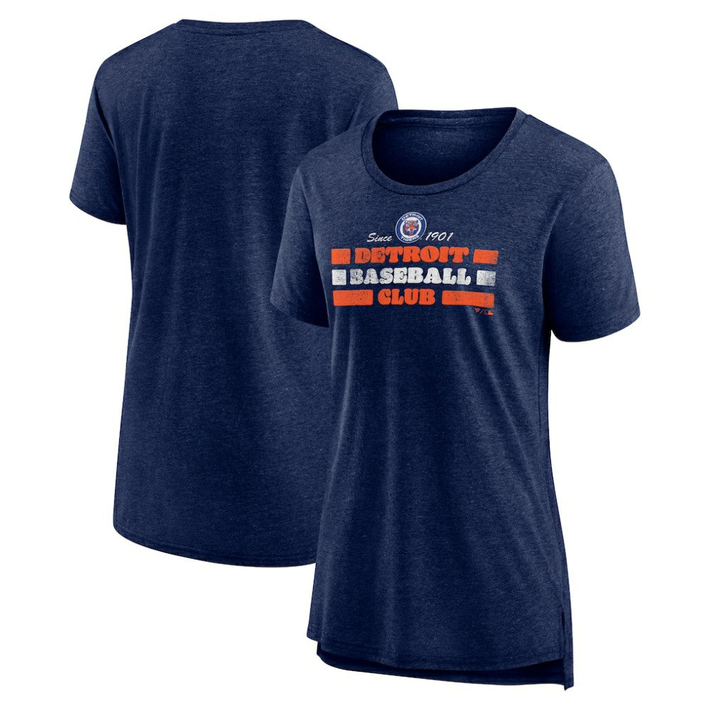 Detroit Tigers Women's Power Swing Tri-Blend T-Shirt for sale