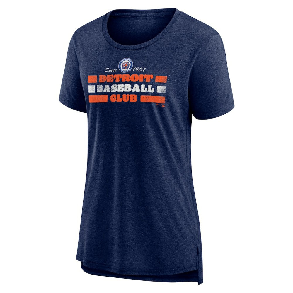 Detroit Tigers Women's Power Swing Tri-Blend T-Shirt for sale