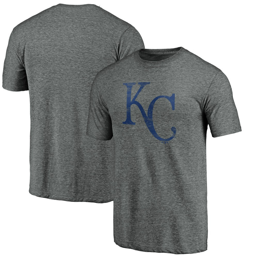 Kansas City Royals Weathered Official Logo Tri-Blend T-Shirt Lifestyle