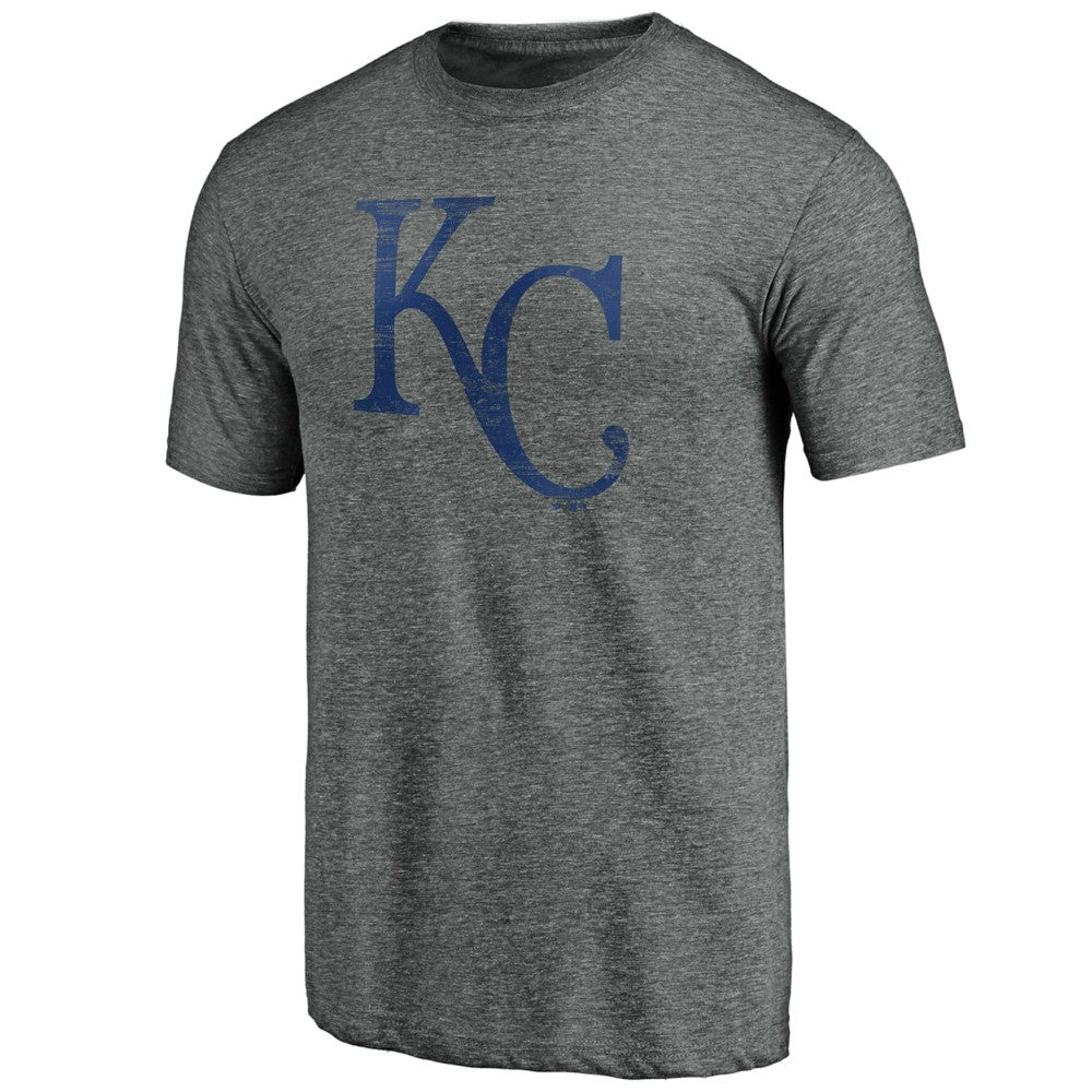 Kansas City Royals Weathered Official Logo Tri-Blend T-Shirt Lifestyle
