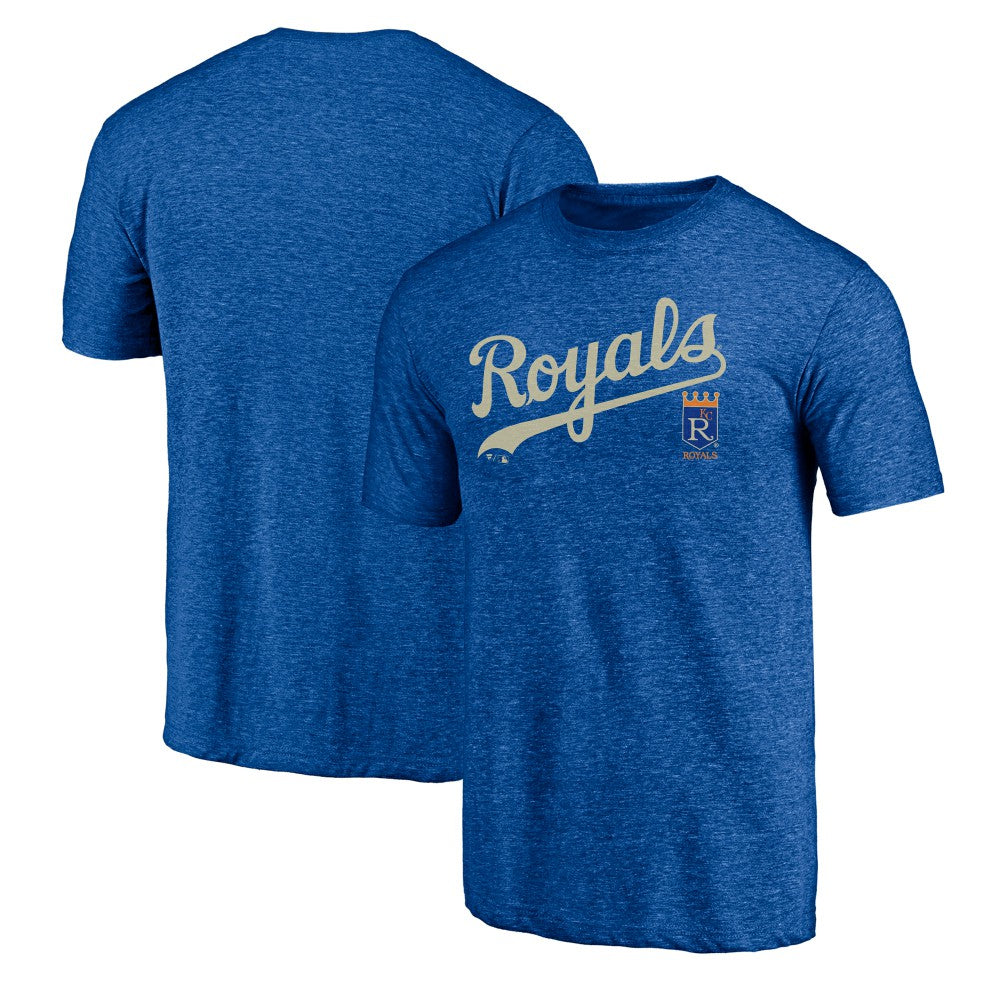 Kansas City Royals Cooperstown Series Sweep Tri-Blend T-Shirt Lifestyle