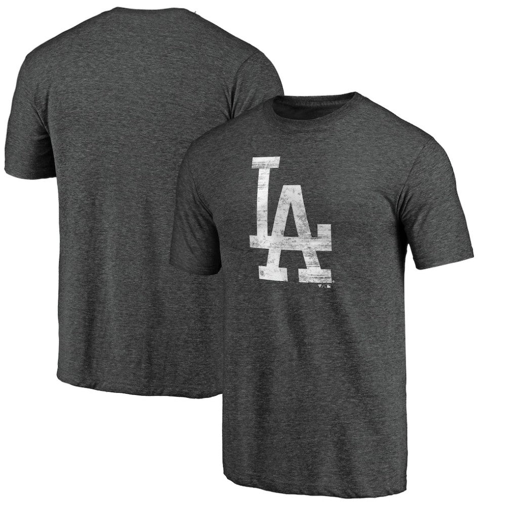 Los Angeles Dodgers Weathered Official Logo Tri-Blend T-Shirt Near Me