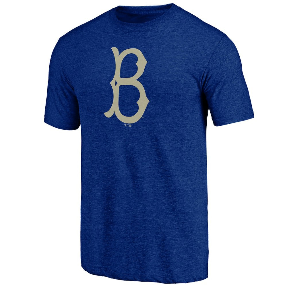 Los Angeles Dodgers Cooperstown Official Logo Tri-Blend T-Shirt Online
