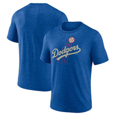 Los Angeles Dodgers Cooperstown Series Sweep Tri-Blend T-Shirt for sale