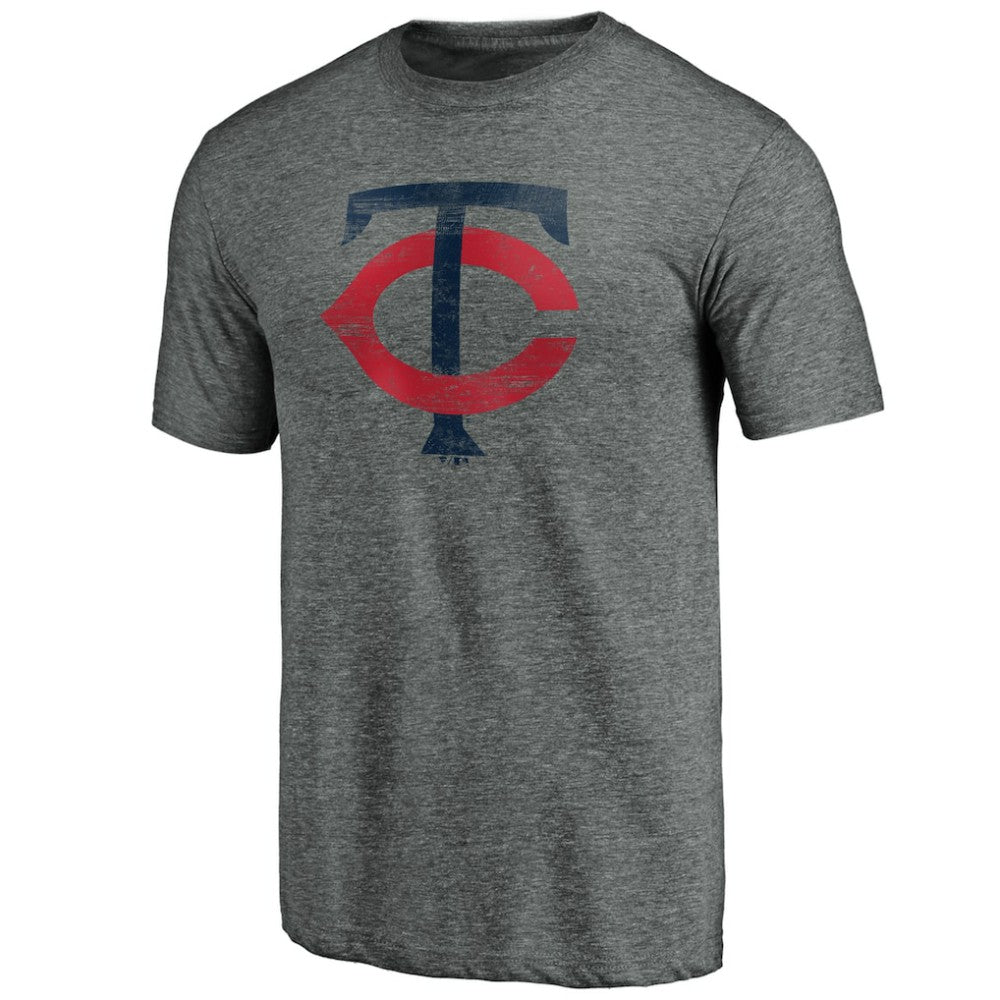 Minnesota Twins Weathered Official Logo Tri-Blend T-Shirt Online