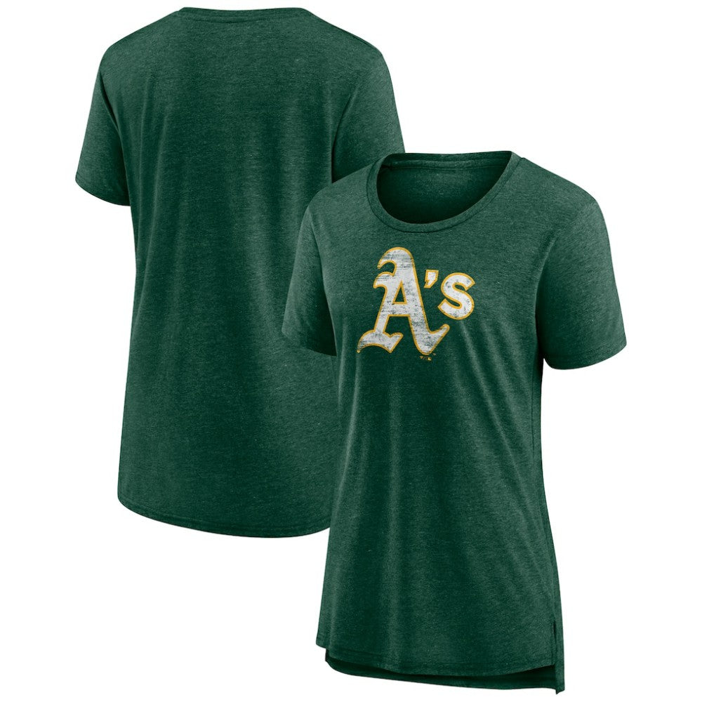 Athletics Women's Weathered Official Logo Tri-Blend T-Shirt Online