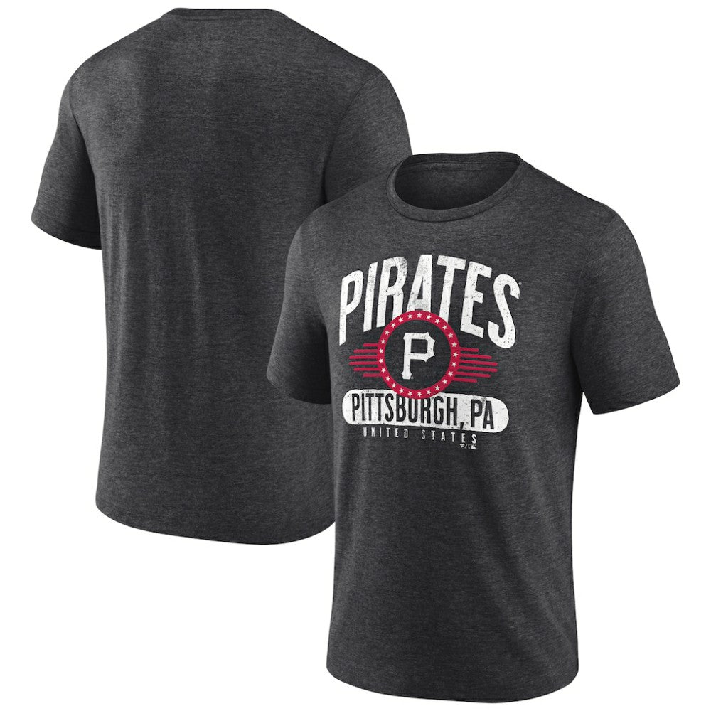 Pittsburgh Pirates Badge of Honor Tri-Blend T-Shirt Near Me