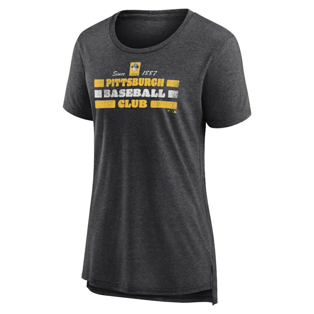 Pittsburgh Pirates Women's Power Swing Tri-Blend T-Shirt discount
