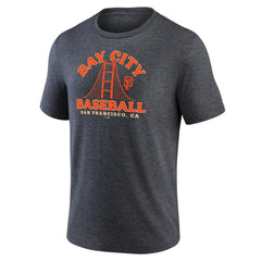 San Francisco Giants Bay City Baseball Tri-Blend T-Shirt Clearance