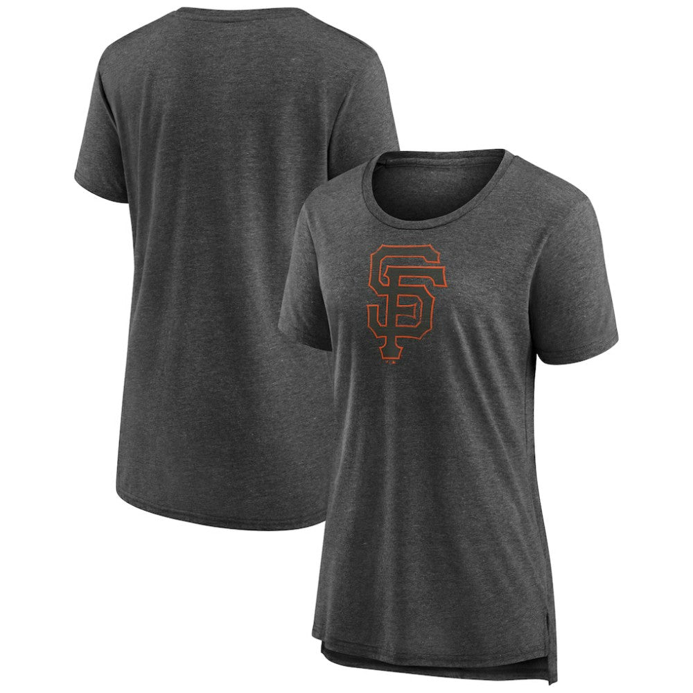 San Francisco Giants Women's Weathered Official Logo Tri-Blend T-Shirt On Sale