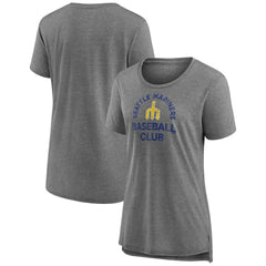Seattle Mariners Women's Selected First Tri-Blend T-Shirt Sale