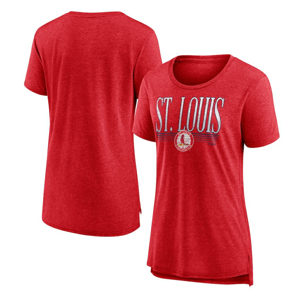 St. Louis Cardinals Women's Toppler Tri-Blend T-Shirt Lifestyle