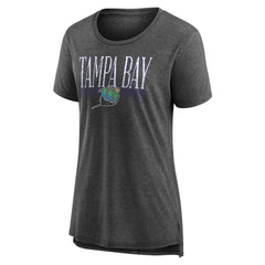 Tampa Bay Rays Women's Toppler Tri-Blend T-Shirt Lifestyle