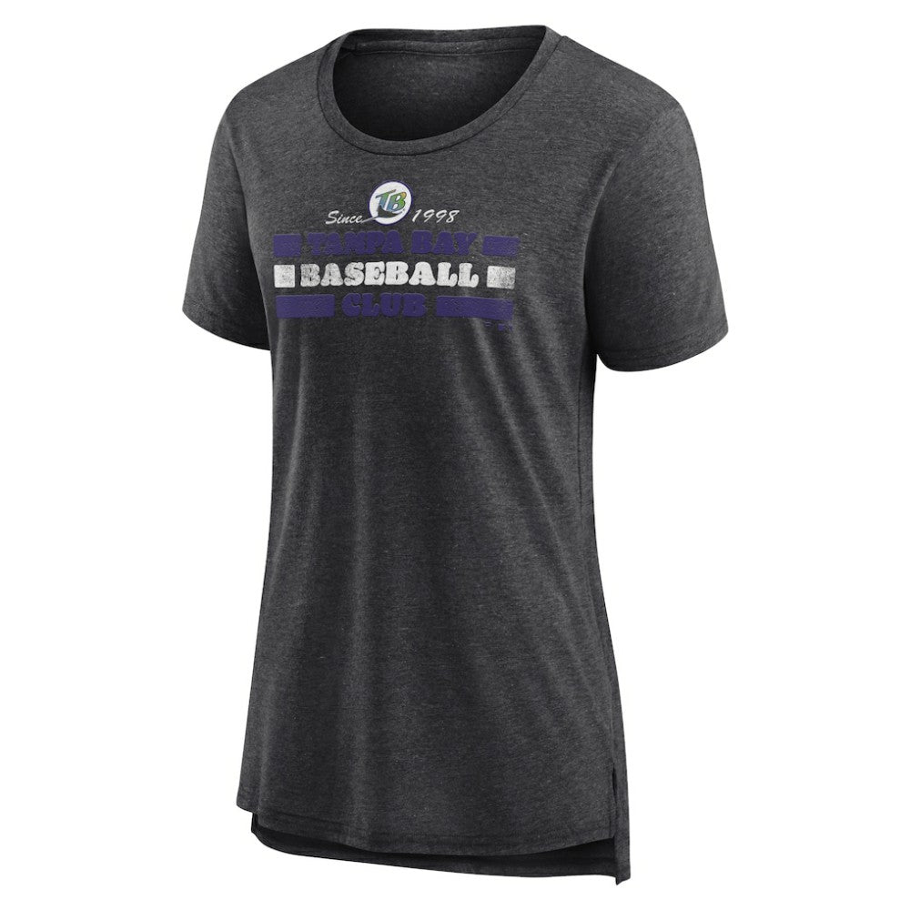 Tampa Bay Rays Women's Power Swing Tri-Blend T-Shirt Sale