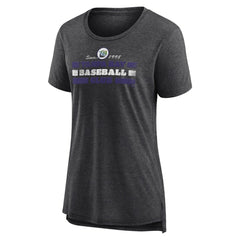 Tampa Bay Rays Women's Power Swing Tri-Blend T-Shirt Sale
