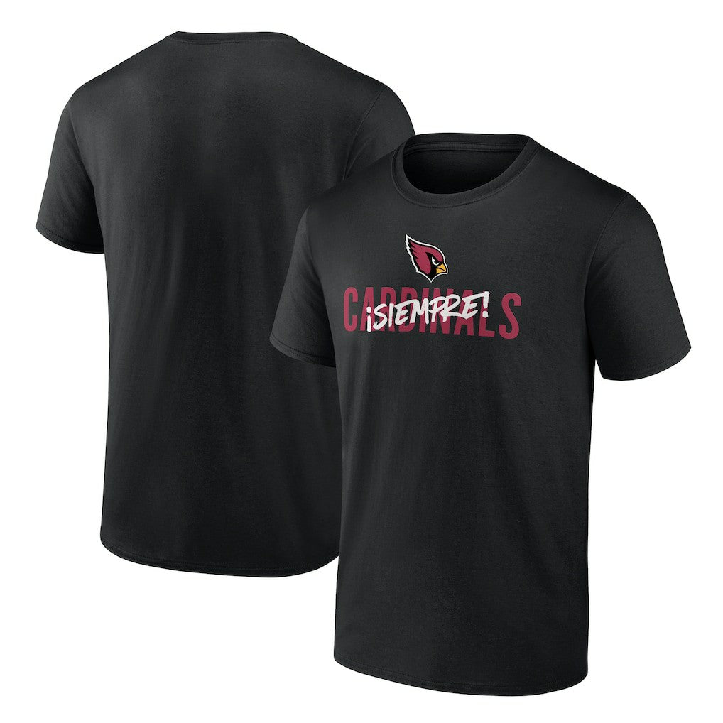 Arizona Cardinals Siempre Cardinals T-Shirt Black - NFL