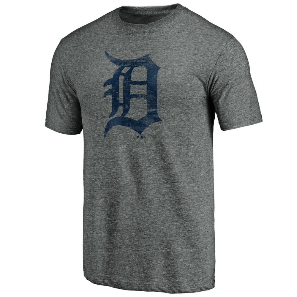 Detroit Tigers Weathered Official Logo Tri-Blend T-Shirt Online