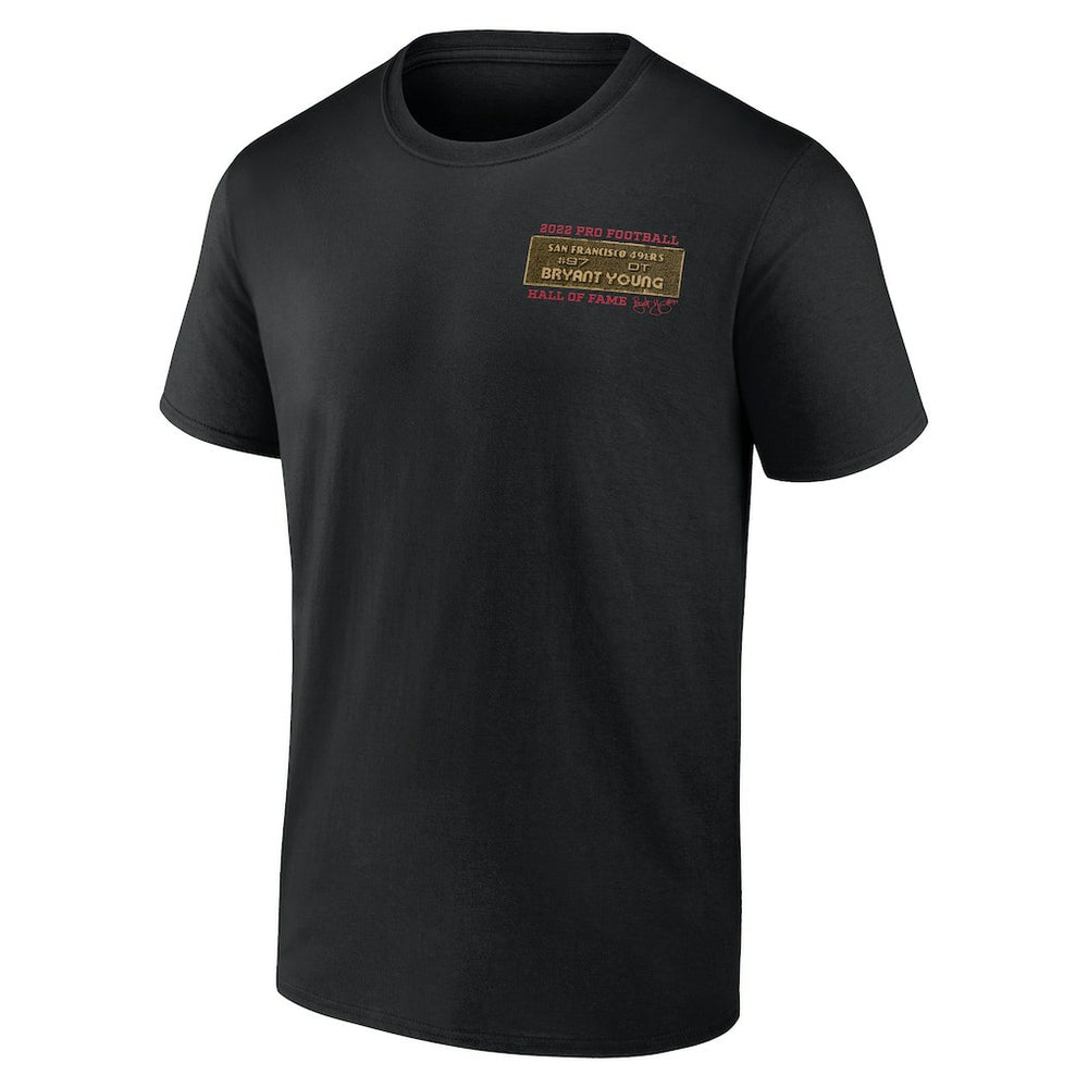 Bryant Young San Francisco 49ers Hall of Fame T-Shirt Black - NFL