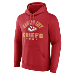 Kansas City Chiefs Between the Pylons Pullover Hoodie Red - NFL