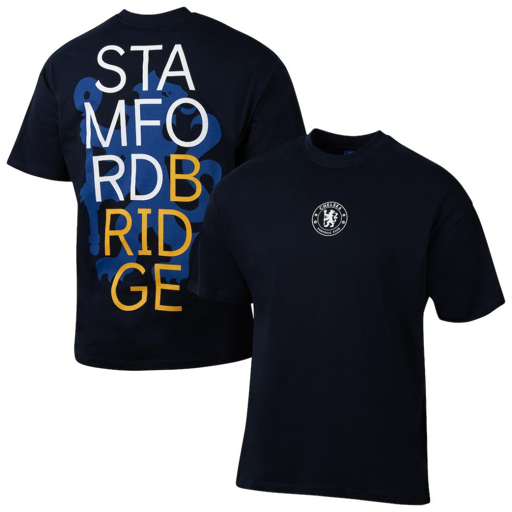 Chelsea Sport Design Sweden Game Day Graphic T-Shirts - Navy