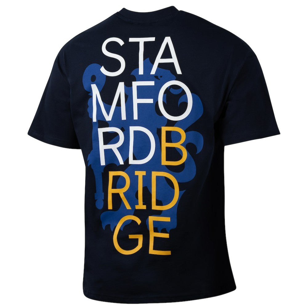 Chelsea Sport Design Sweden Game Day Graphic T-Shirts - Navy