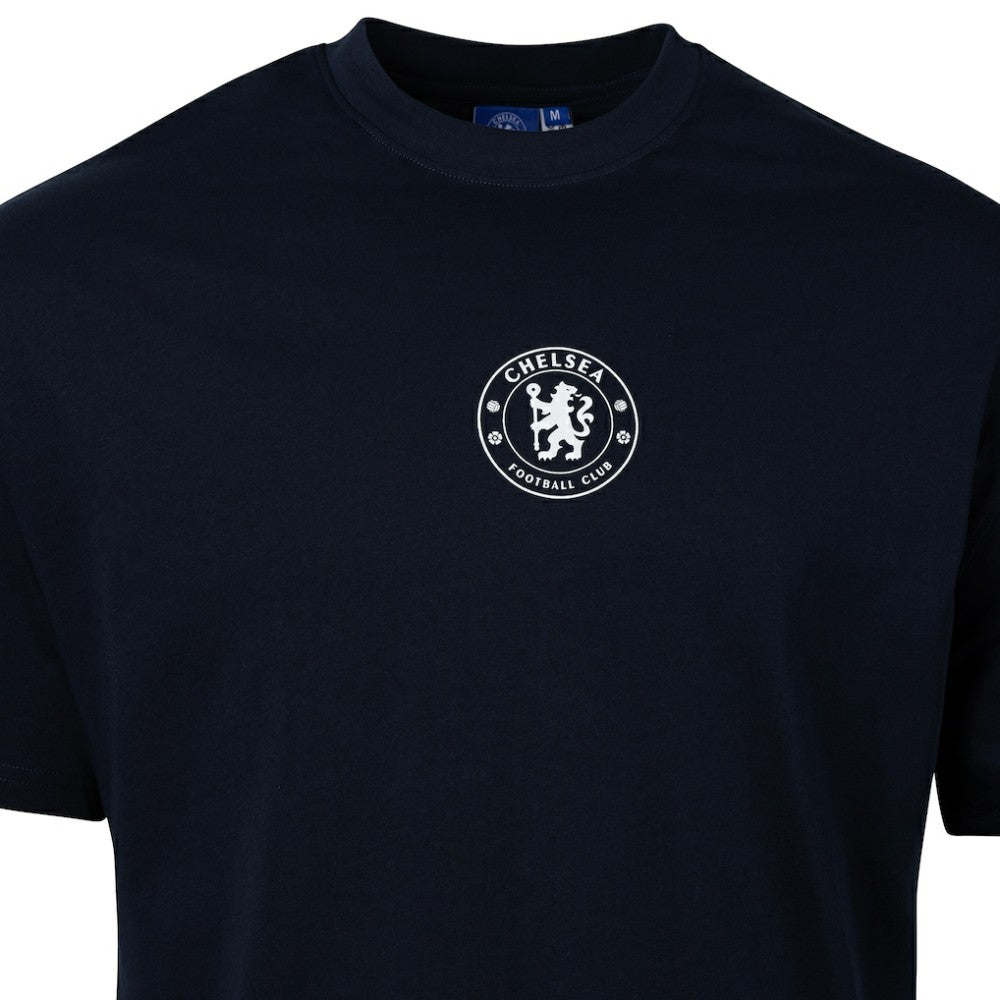 Chelsea Sport Design Sweden Game Day Graphic T-Shirts - Navy