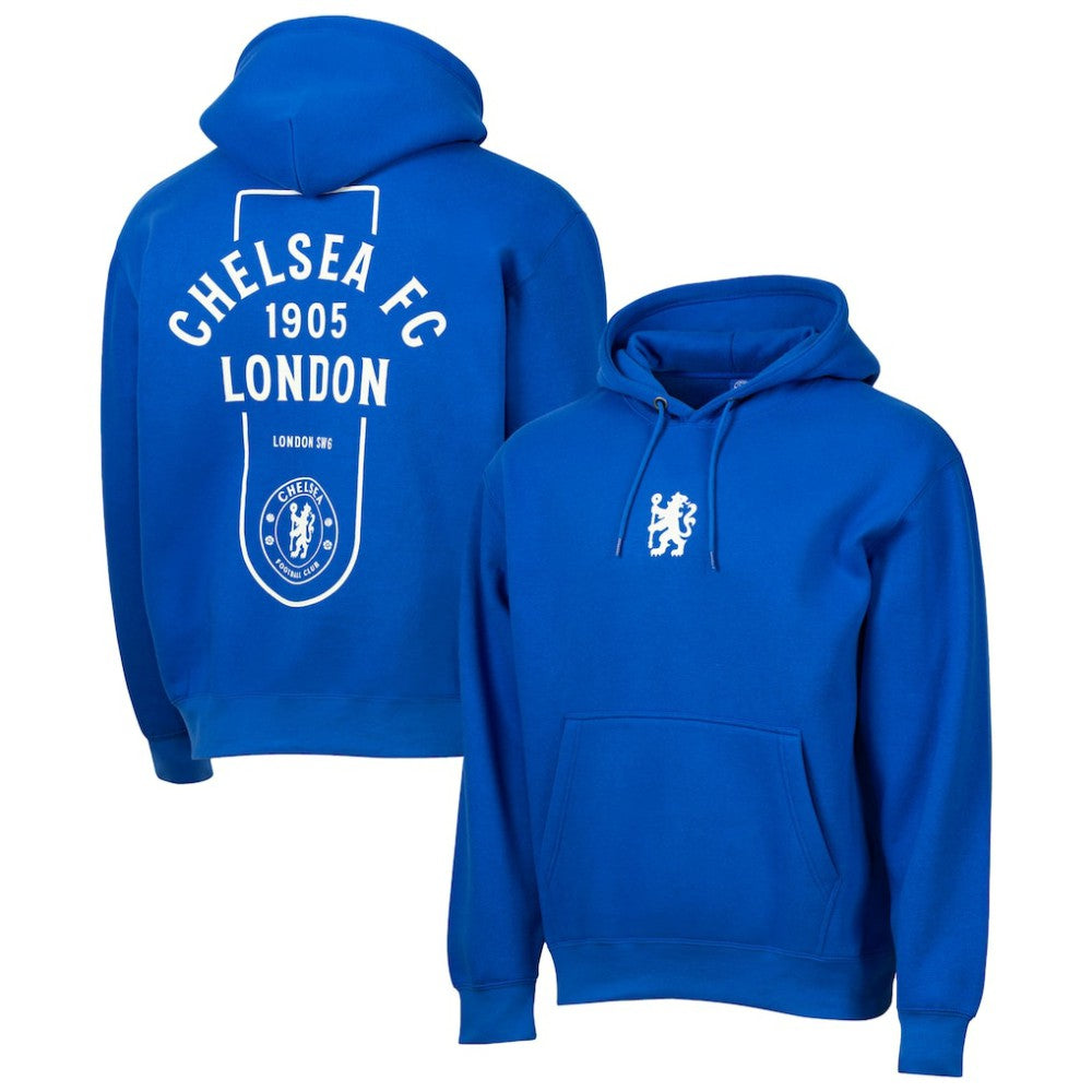 Chelsea Sport Design Sweden Streetwear Relaxed Pullover Hoodie - Royal