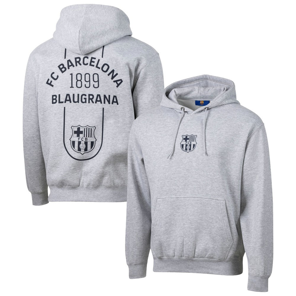 Barcelona Sport Design Sweden Youth Streetwear Relaxed Hoodie - Heather Gray