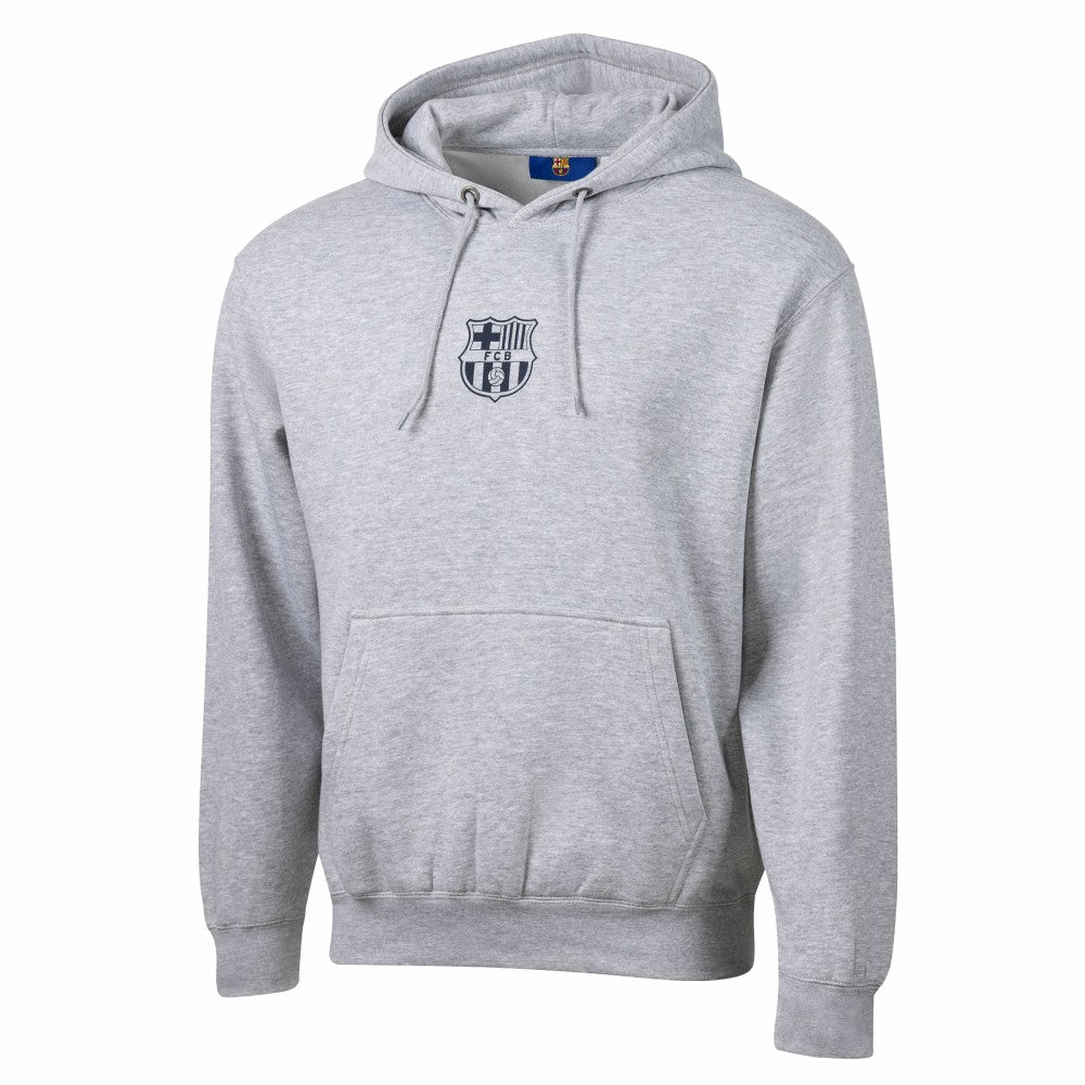 Barcelona Sport Design Sweden Youth Streetwear Relaxed Hoodie - Heather Gray