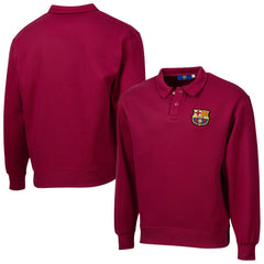 Barcelona Sport Design Sweden Retro Relaxed Fleece Sweatshirt - Red