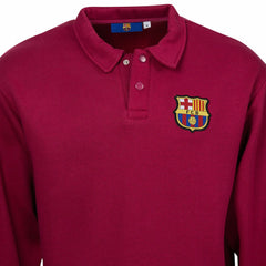 Barcelona Sport Design Sweden Retro Relaxed Fleece Sweatshirt - Red